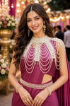 Vrinda By Mrudangi Lycra Ready To Wear Designer Saree Suppliers In India